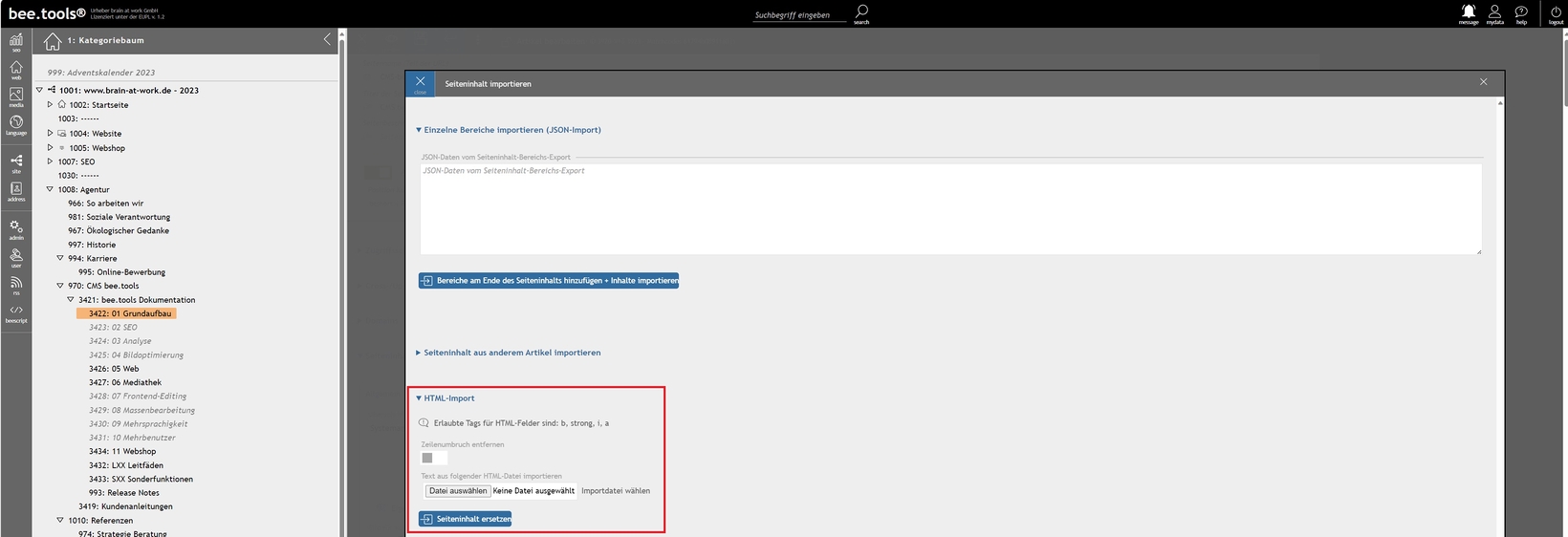 Word Import beetools